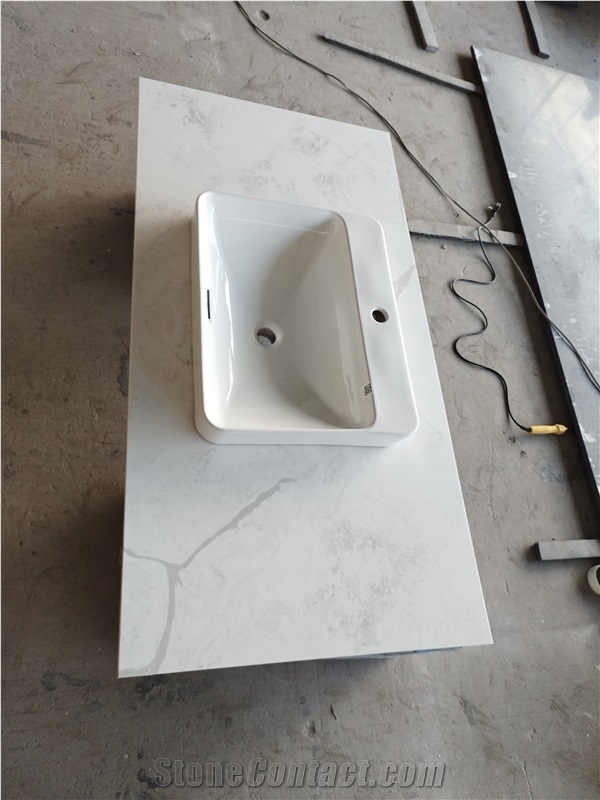 AST 5055 Diana Extra Quartz Artificial Stone Countertop