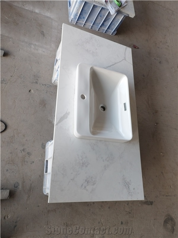 AST 5055 Diana Extra Quartz Artificial Stone Countertop