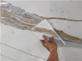 AST 5072 Calacatta Stella BX  Quartz Slabs