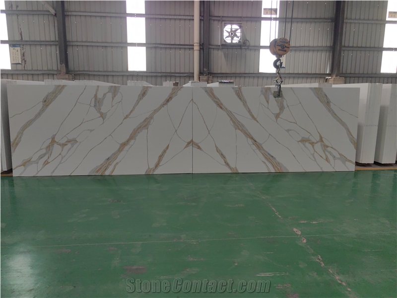 AST 5072 Calacatta Stella BX  Quartz Slabs
