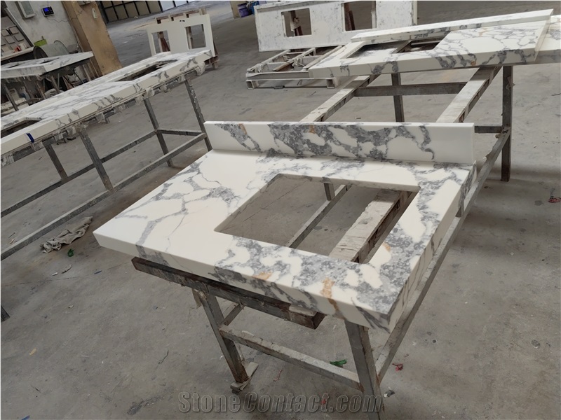 AST 5091 Calacatta Paonazzo Artificial Stone Countertop