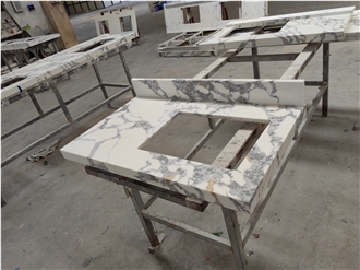 AST 5091 Calacatta Paonazzo Artificial Stone Countertop
