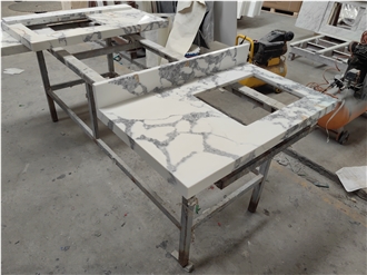 AST 5091 Calacatta Paonazzo Artificial Stone Countertop