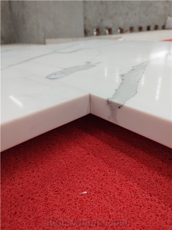 AST 6021 Glacier VM Quartz Artificial Stone Countertop