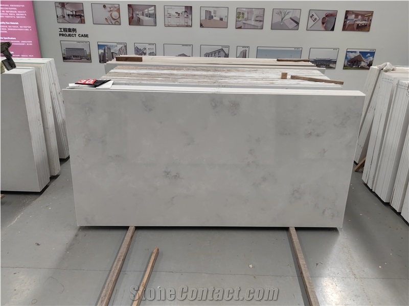 AST 6022 Concrete Onyx Quartz Slabs