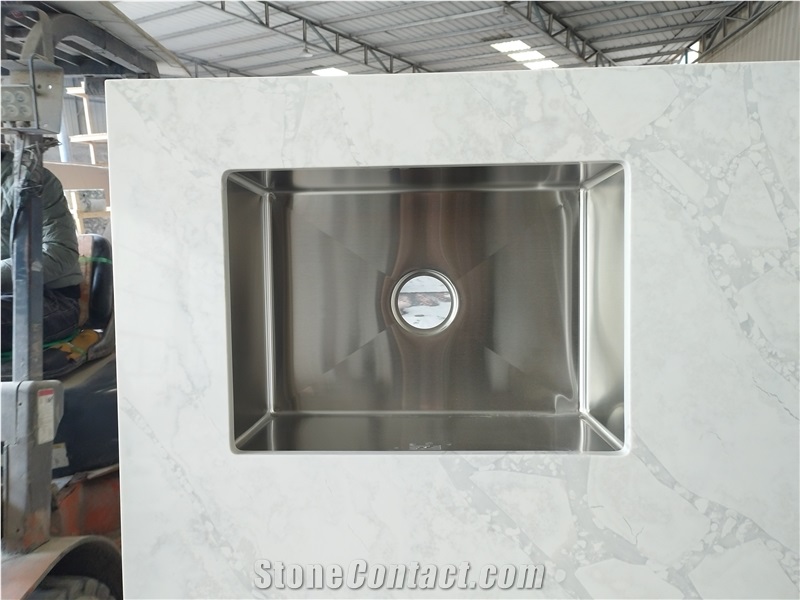 AST 6088 Hermes Quartz Artificial Stone Countertop