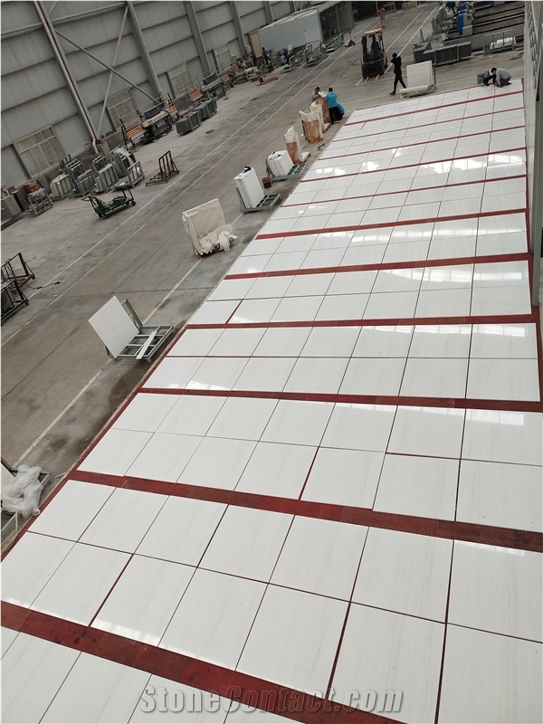 GOLDTOP Permium Venice White Marble Tiles