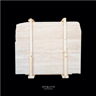 Light Travertine VC Slabs Unfilled