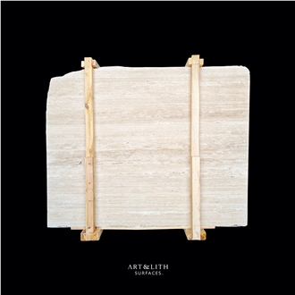 Light Travertine VC Slabs Unfilled