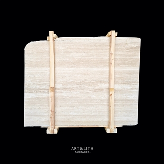 Light Travertine VC Slabs Unfilled