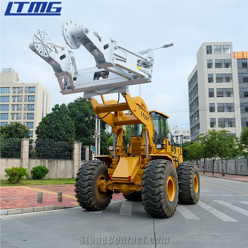 LTMG-23 Ton Loader Forklift With Tire Clamp