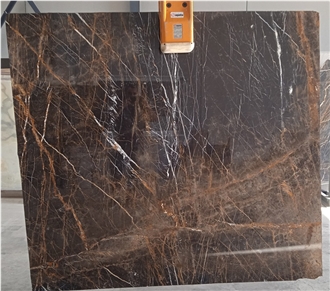 Golden Nero- Golden Black Marble Slab Tiles