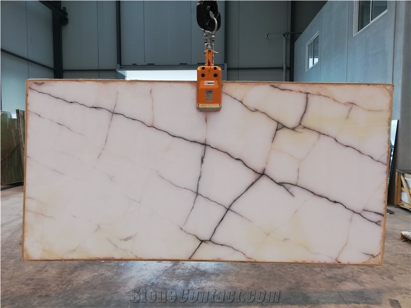 Pink Onyx  Slabs