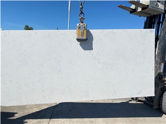 Beautiful Carrara Quartz Westminster White Engineered Stone