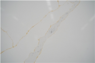 Calacatta Gold Quartz Slabs Factory Wholesale