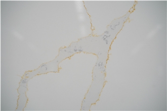 Calacatta Gold Quartz Slabs Factory Wholesale