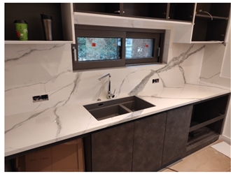 Calacatta Quartz Kitchen Countertop Calacatta Quartz Kitchen Countertop