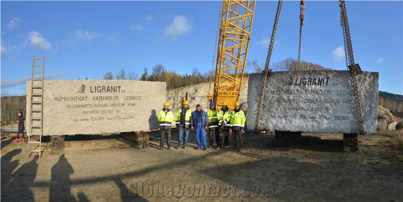 Liberec Granite Raw Blocks