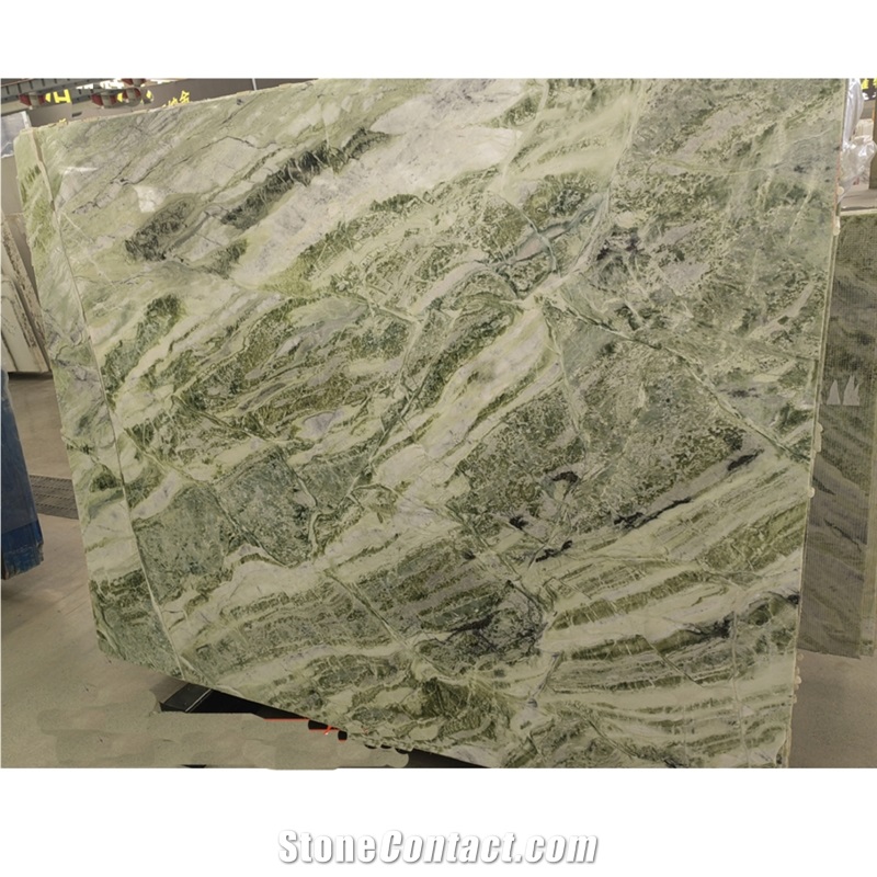 Raggio Verde Green Marble Slab  Floor Tile
