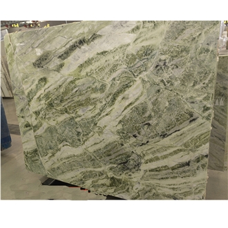 Raggio Verde Green Marble Slab  Floor Tile