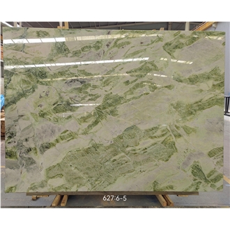 Raggio Verde Green Marble Slab  Floor Tile