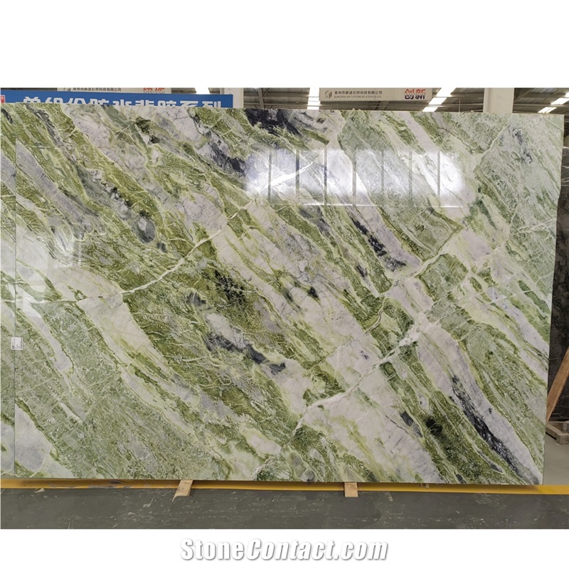 Raggio Verde Green Marble Slab  Floor Tile