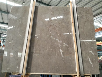 Turkey Cyprus Grey Marble Slab Floor Tile