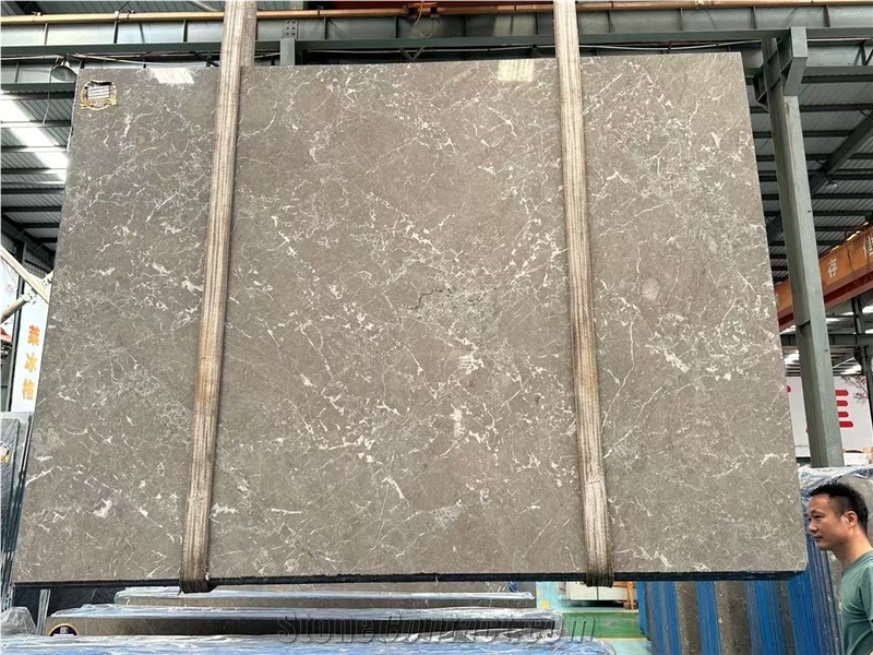 Turkey Cyprus Grey Marble Slab Floor Tile