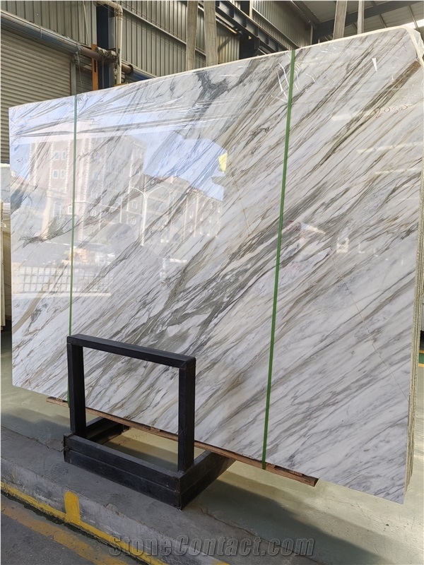 Wholesale Calacatta Green Marble Slab & Wall Tiles