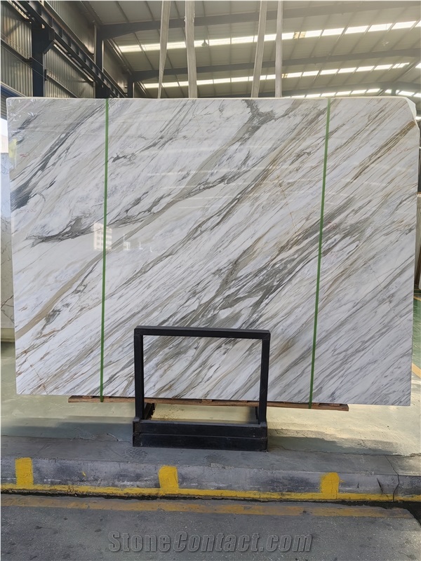 Wholesale Calacatta Green Marble Slab & Wall Tiles