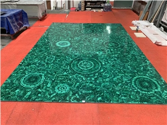 Malachite Gemstone   Semi Precious Stone Wall Tile