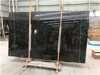Chinese Dark Emperador Marble Slab Tiles