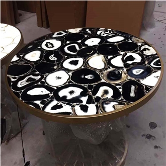 Natural Stone Dinning Table Restaurant  Table Top