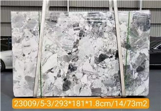 Panda Grey Marble Slabs, Floor And Wall Tiles