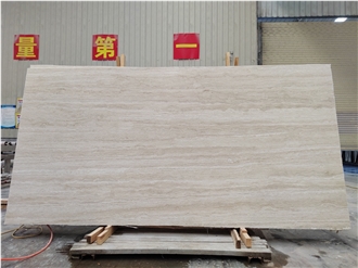 White Travertine Slabs