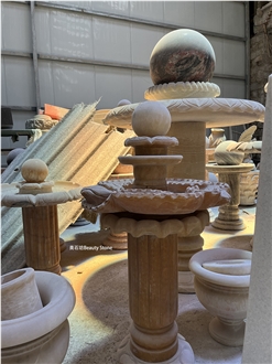 Fortune Ball Natural Granite Floating Ball Fountain