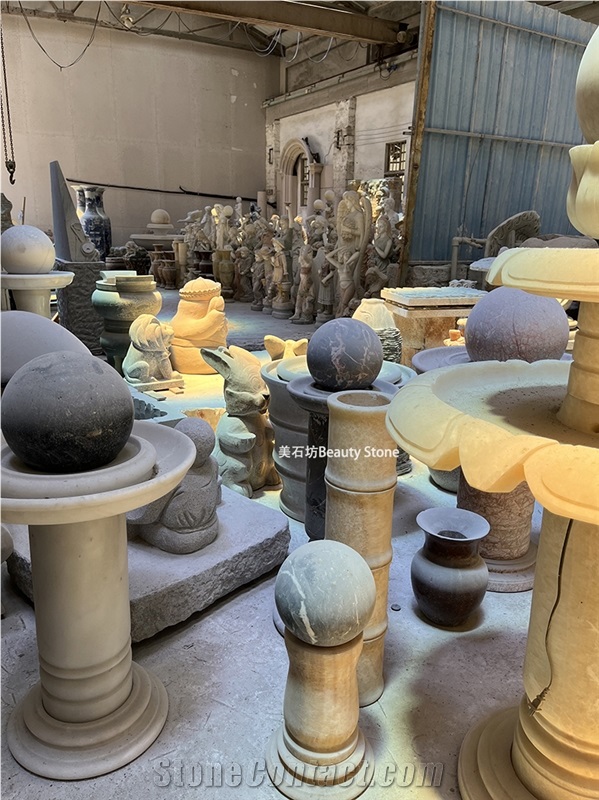 Fortune Ball Natural Granite Floating Ball Fountain