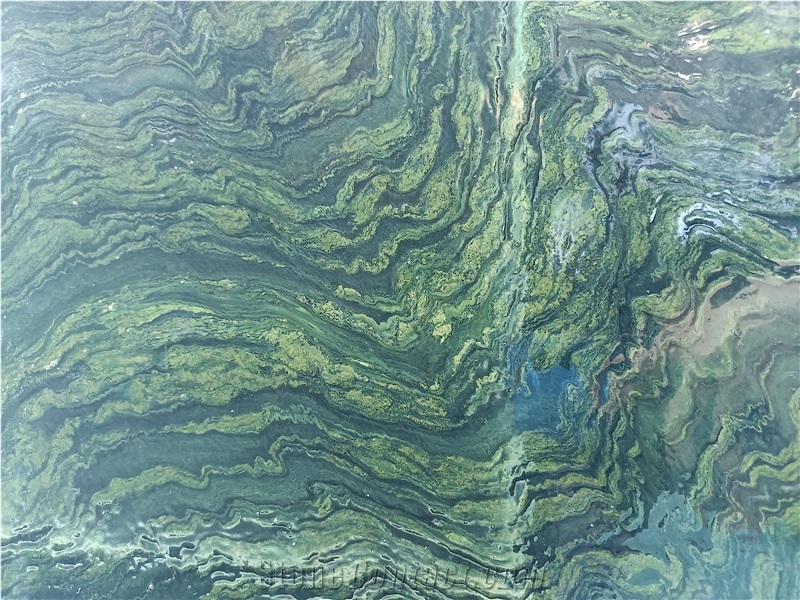 Birjand Green Granite Slabs