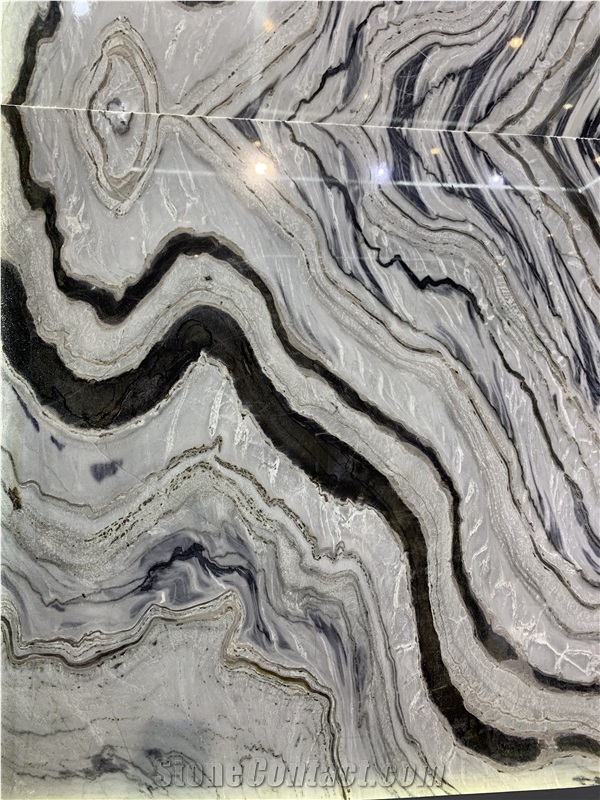 Silver Stream Marble Polished Slabs
