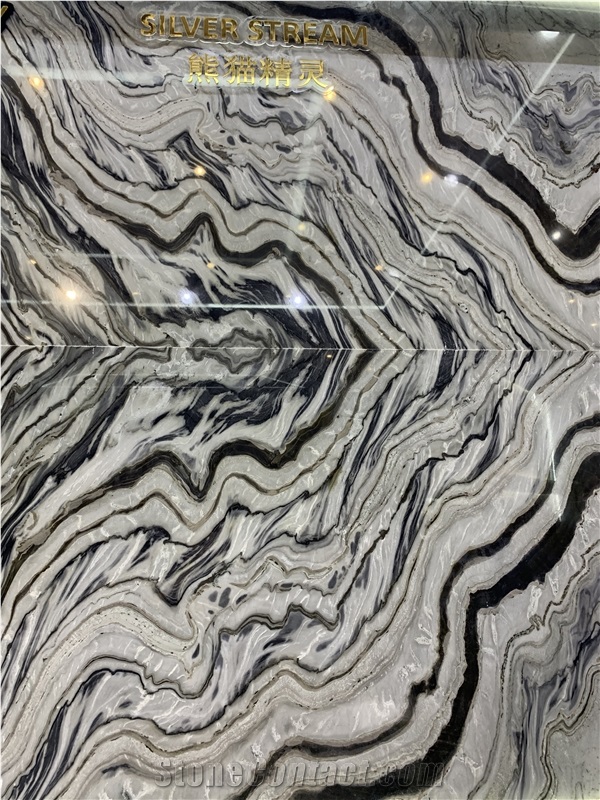Silver Stream Marble Polished Slabs