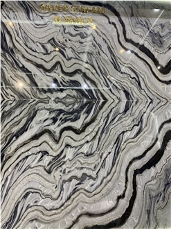Silver Stream Marble Polished Slabs