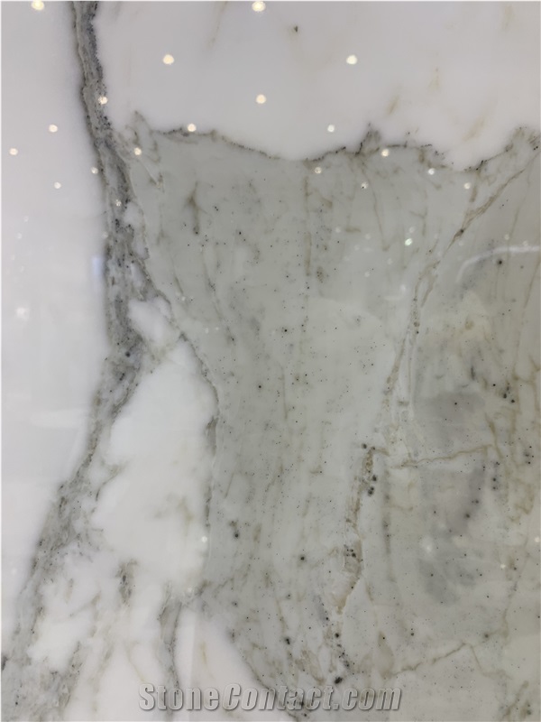 Calacatta Premium Marble Polished Slabs And Tiles