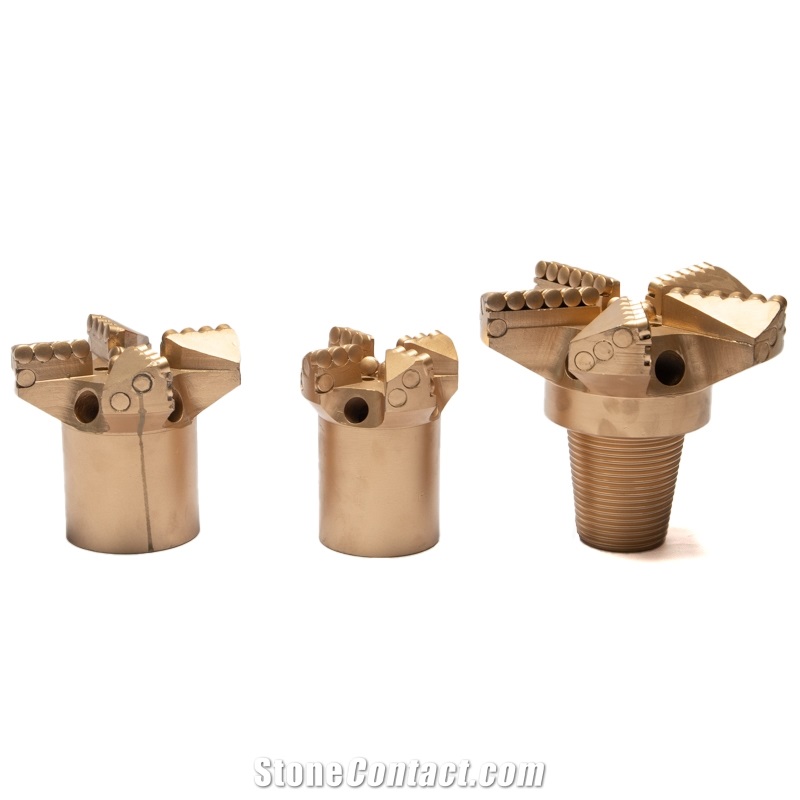 3 Wings PDC Drill Bit For Mining Stone Work