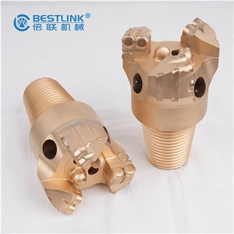 Three Wings PDC Bits Drag Bits For Water Well Drilling
