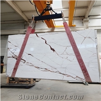 Rosso Dolomite Marble Slabs