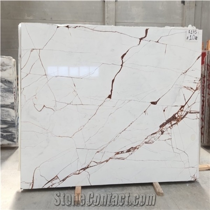 Rosso Dolomite Marble Slabs