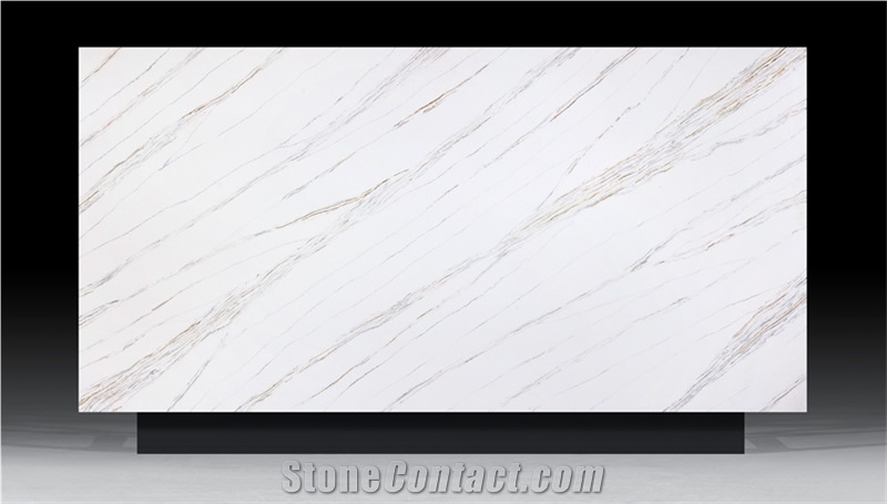 Bookmatched Slabs Solid Surface Slabs Calacatta White