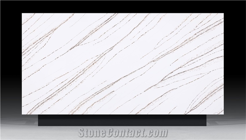 Bookmatched Slabs Solid Surface Slabs Calacatta White