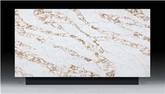 White Quartz Slab With Brown Veins Luxury Slab Quartz Slabs White Quartz Slab With Brown Veins Luxury Slab Quartz Slabs