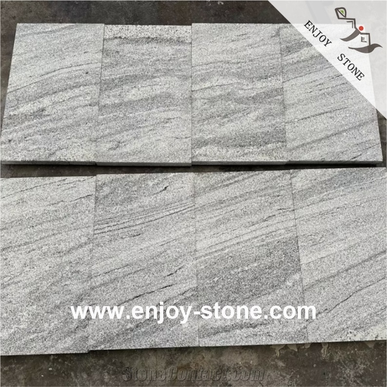 Flamed Fantasy Grey Juparana Paving Tiles/Steps